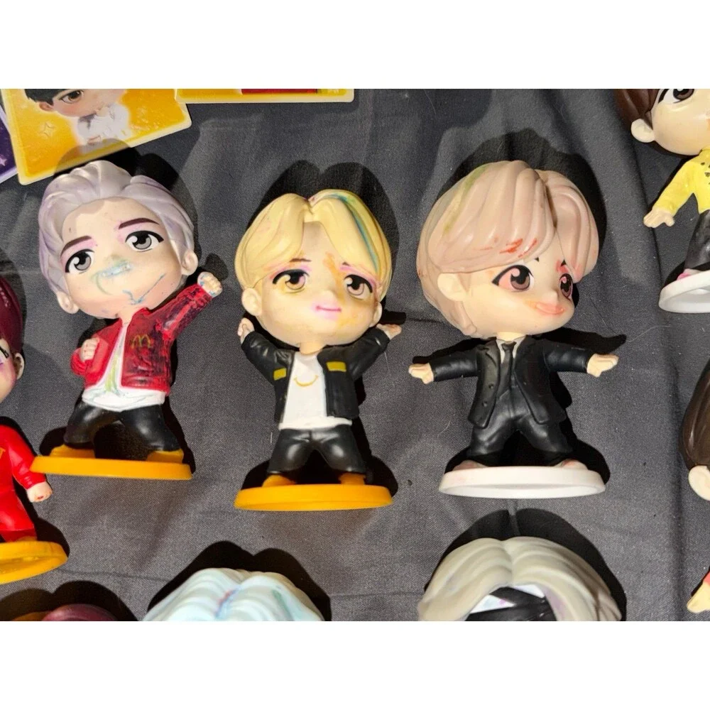 Set of 11 McDonald’s TinyTAN x BTS Happy Meal Toys